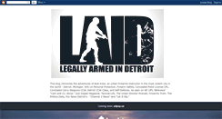 Desktop Screenshot of legallyarmedindetroit.com